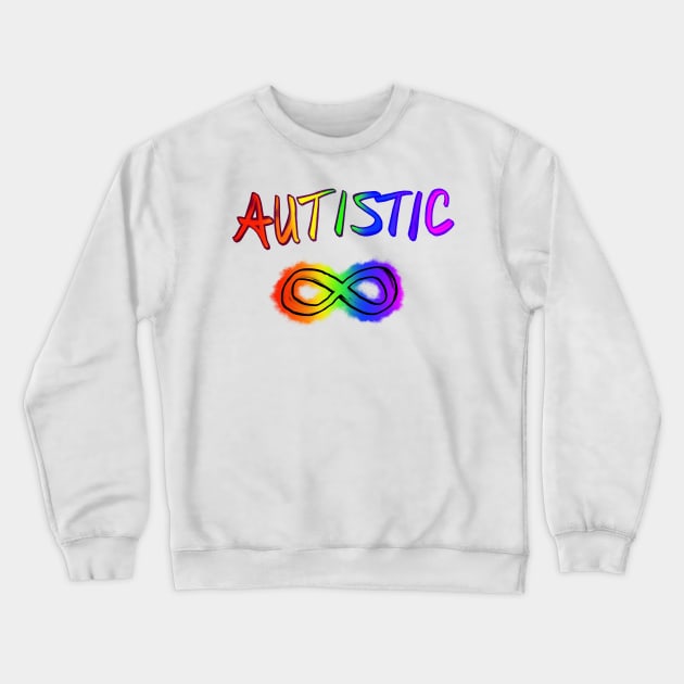 Autistic Crewneck Sweatshirt by Sunsettreestudio